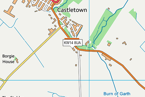 KW14 8UA map - OS VectorMap District (Ordnance Survey) KW14 8UA map - OS VectorMap District (Ordnance Survey)