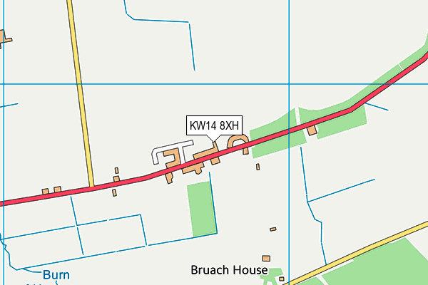 KW14 8XH map - OS VectorMap District (Ordnance Survey) KW14 8XH map - OS VectorMap District (Ordnance Survey)