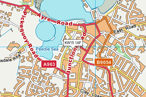 KW15 1AF map - OS VectorMap District (Ordnance Survey) KW15 1AF map - OS VectorMap District (Ordnance Survey)