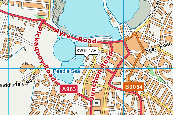 KW15 1AH map - OS VectorMap District (Ordnance Survey) KW15 1AH map - OS VectorMap District (Ordnance Survey)