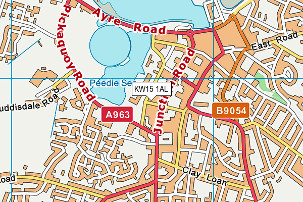 KW15 1AL map - OS VectorMap District (Ordnance Survey) KW15 1AL map - OS VectorMap District (Ordnance Survey)