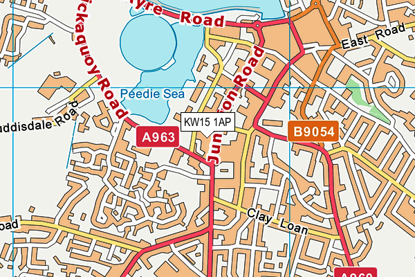KW15 1AP map - OS VectorMap District (Ordnance Survey) KW15 1AP map - OS VectorMap District (Ordnance Survey)