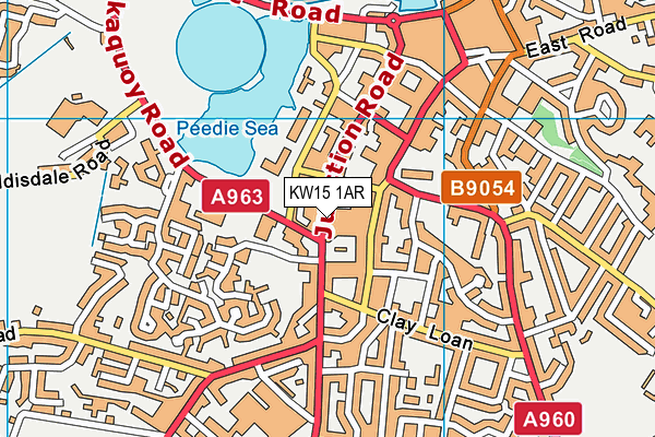 KW15 1AR map - OS VectorMap District (Ordnance Survey) KW15 1AR map - OS VectorMap District (Ordnance Survey)