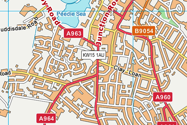 KW15 1AU map - OS VectorMap District (Ordnance Survey)