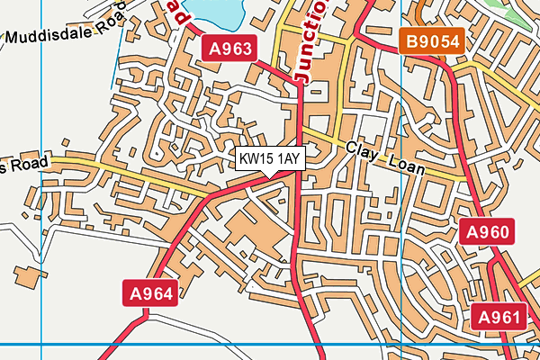 KW15 1AY map - OS VectorMap District (Ordnance Survey) KW15 1AY map - OS VectorMap District (Ordnance Survey)