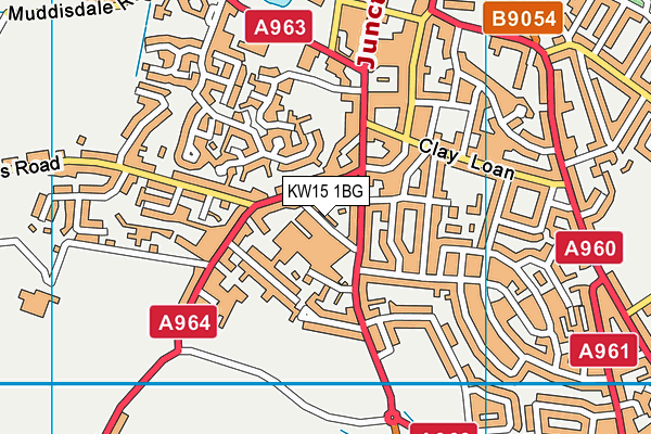 KW15 1BG map - OS VectorMap District (Ordnance Survey) KW15 1BG map - OS VectorMap District (Ordnance Survey)