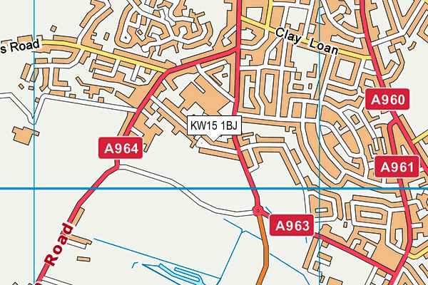 KW15 1BJ map - OS VectorMap District (Ordnance Survey) KW15 1BJ map - OS VectorMap District (Ordnance Survey)