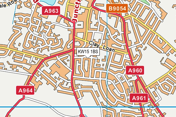 KW15 1BS map - OS VectorMap District (Ordnance Survey) KW15 1BS map - OS VectorMap District (Ordnance Survey)