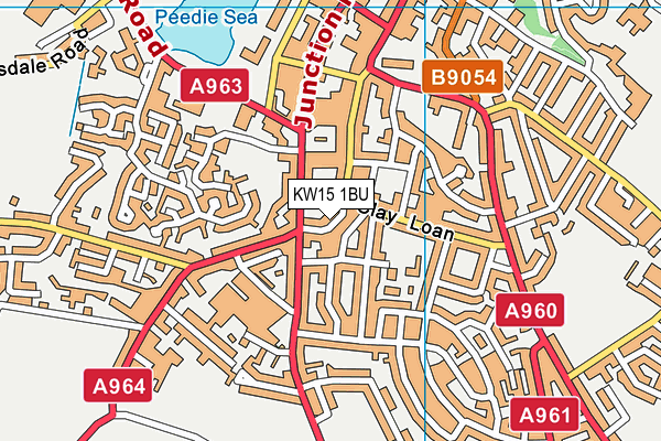 KW15 1BU map - OS VectorMap District (Ordnance Survey) KW15 1BU map - OS VectorMap District (Ordnance Survey)