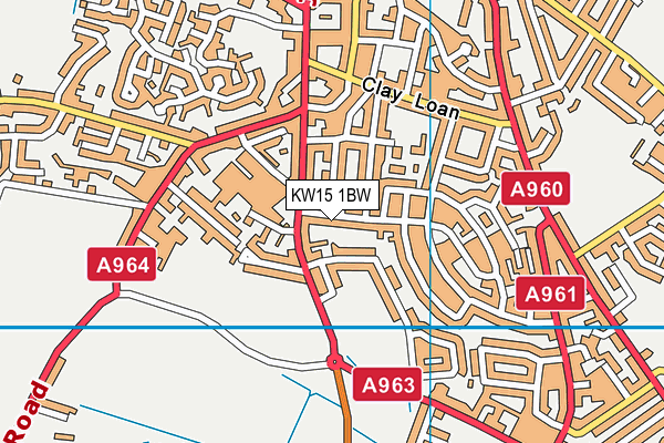 KW15 1BW map - OS VectorMap District (Ordnance Survey) KW15 1BW map - OS VectorMap District (Ordnance Survey)