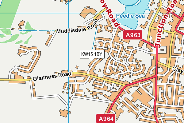 KW15 1BY map - OS VectorMap District (Ordnance Survey) KW15 1BY map - OS VectorMap District (Ordnance Survey)