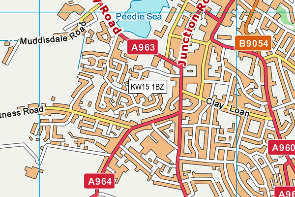 KW15 1BZ map - OS VectorMap District (Ordnance Survey) KW15 1BZ map - OS VectorMap District (Ordnance Survey)