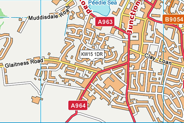 KW15 1DR map - OS VectorMap District (Ordnance Survey) KW15 1DR map - OS VectorMap District (Ordnance Survey)
