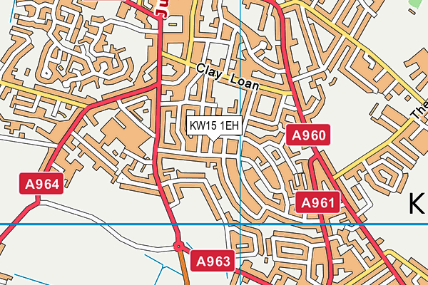KW15 1EH map - OS VectorMap District (Ordnance Survey) KW15 1EH map - OS VectorMap District (Ordnance Survey)