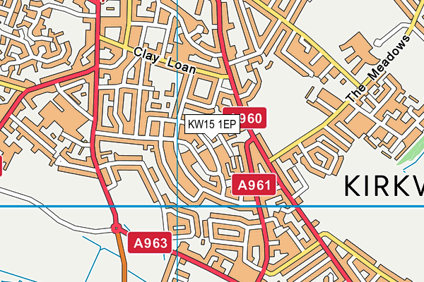 KW15 1EP map - OS VectorMap District (Ordnance Survey) KW15 1EP map - OS VectorMap District (Ordnance Survey)