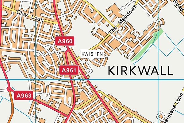 KW15 1FN map - OS VectorMap District (Ordnance Survey) KW15 1FN map - OS VectorMap District (Ordnance Survey)