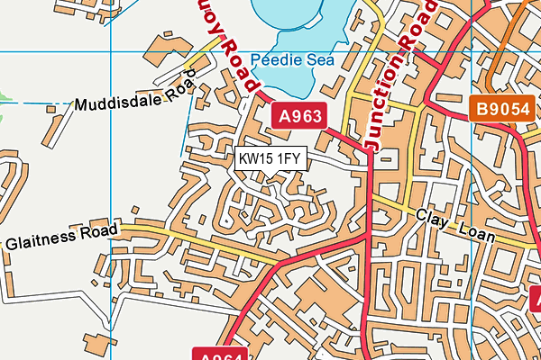 KW15 1FY map - OS VectorMap District (Ordnance Survey) KW15 1FY map - OS VectorMap District (Ordnance Survey)