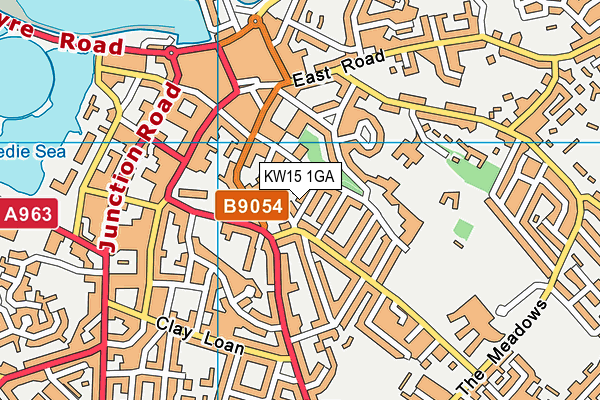 KW15 1GA map - OS VectorMap District (Ordnance Survey) KW15 1GA map - OS VectorMap District (Ordnance Survey)