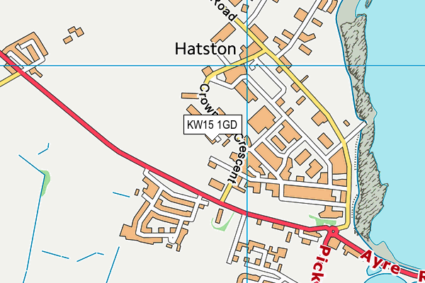 KW15 1GD map - OS VectorMap District (Ordnance Survey) KW15 1GD map - OS VectorMap District (Ordnance Survey)