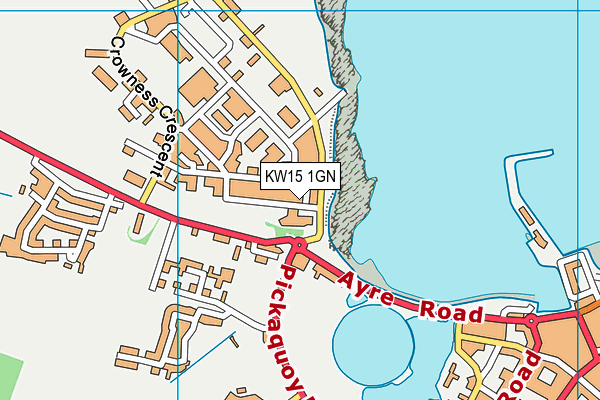 KW15 1GN map - OS VectorMap District (Ordnance Survey) KW15 1GN map - OS VectorMap District (Ordnance Survey)