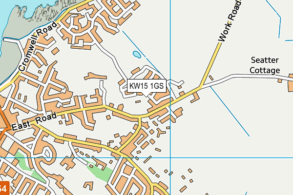 KW15 1GS map - OS VectorMap District (Ordnance Survey) KW15 1GS map - OS VectorMap District (Ordnance Survey)