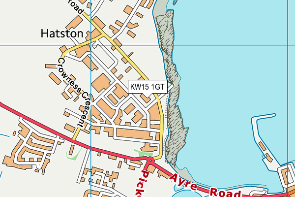 KW15 1GT map - OS VectorMap District (Ordnance Survey) KW15 1GT map - OS VectorMap District (Ordnance Survey)