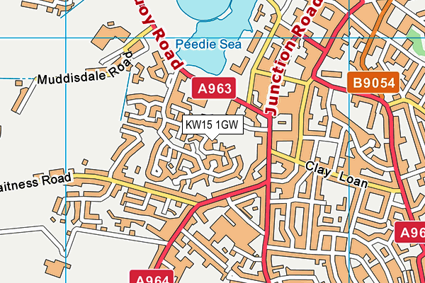 KW15 1GW map - OS VectorMap District (Ordnance Survey) KW15 1GW map - OS VectorMap District (Ordnance Survey)