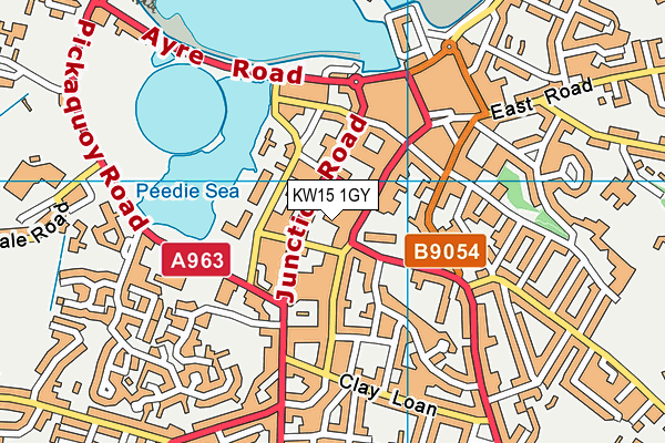 KW15 1GY map - OS VectorMap District (Ordnance Survey) KW15 1GY map - OS VectorMap District (Ordnance Survey)
