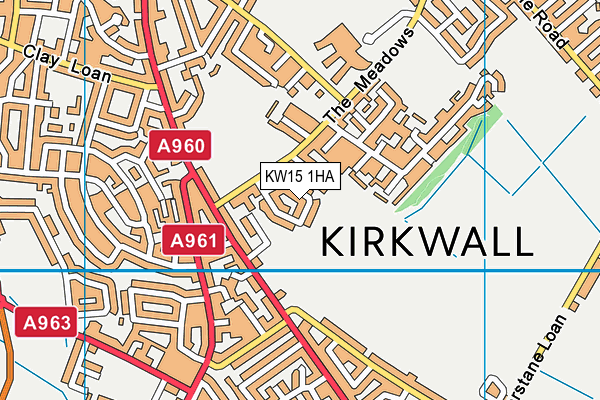 KW15 1HA map - OS VectorMap District (Ordnance Survey) KW15 1HA map - OS VectorMap District (Ordnance Survey)