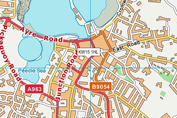 KW15 1HL map - OS VectorMap District (Ordnance Survey) KW15 1HL map - OS VectorMap District (Ordnance Survey)