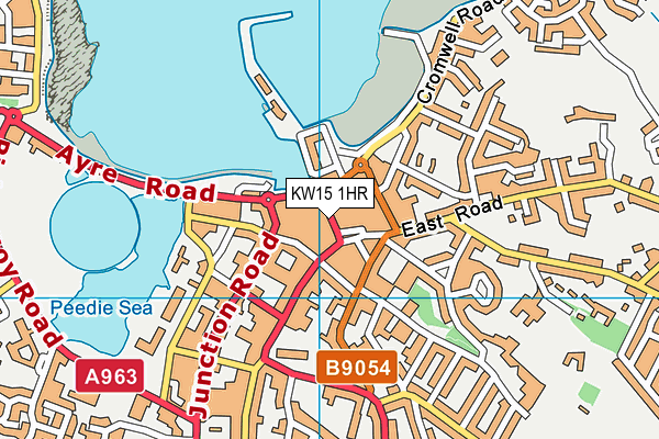 KW15 1HR map - OS VectorMap District (Ordnance Survey) KW15 1HR map - OS VectorMap District (Ordnance Survey)