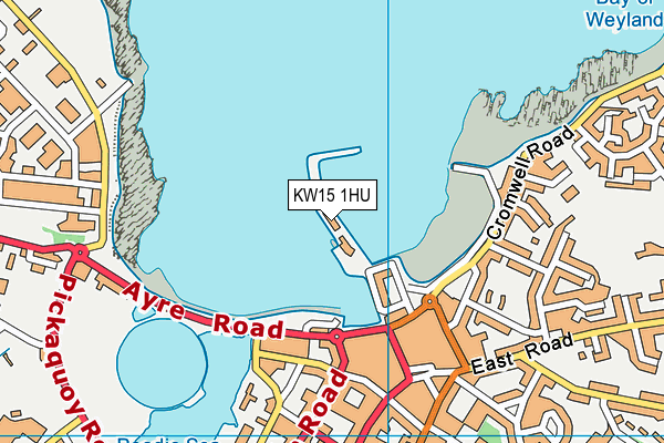 KW15 1HU map - OS VectorMap District (Ordnance Survey) KW15 1HU map - OS VectorMap District (Ordnance Survey)