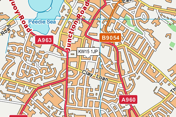 KW15 1JP map - OS VectorMap District (Ordnance Survey) KW15 1JP map - OS VectorMap District (Ordnance Survey)