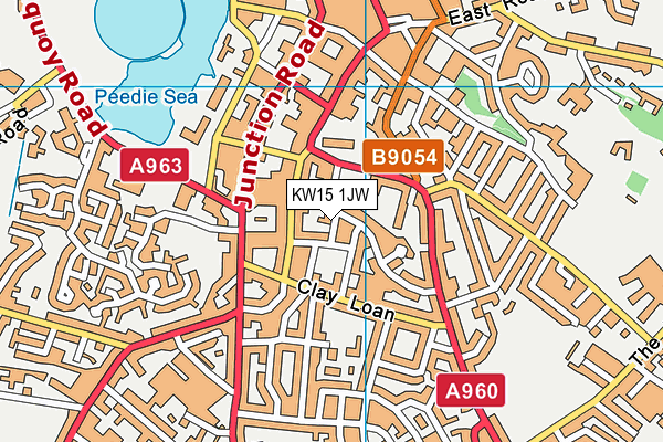 KW15 1JW map - OS VectorMap District (Ordnance Survey) KW15 1JW map - OS VectorMap District (Ordnance Survey)