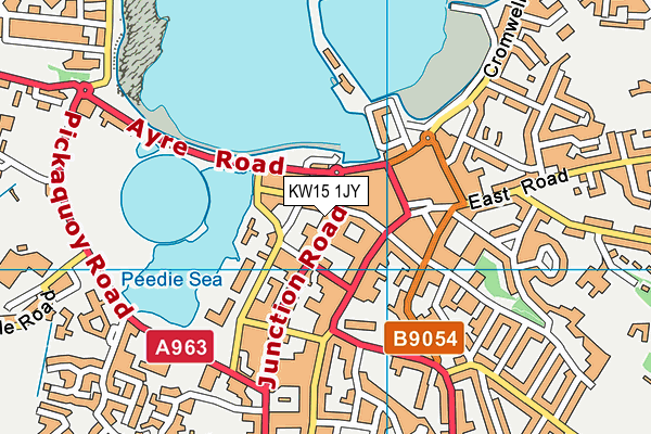 KW15 1JY map - OS VectorMap District (Ordnance Survey) KW15 1JY map - OS VectorMap District (Ordnance Survey)