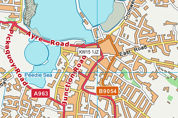 KW15 1JZ map - OS VectorMap District (Ordnance Survey) KW15 1JZ map - OS VectorMap District (Ordnance Survey)