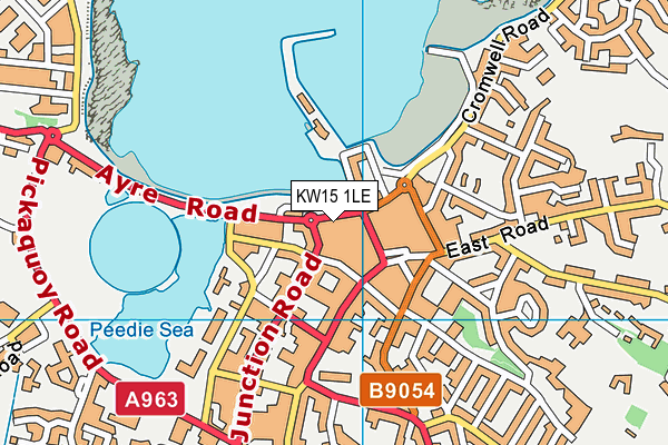 KW15 1LE map - OS VectorMap District (Ordnance Survey) KW15 1LE map - OS VectorMap District (Ordnance Survey)