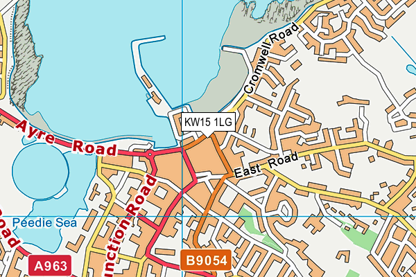 KW15 1LG map - OS VectorMap District (Ordnance Survey) KW15 1LG map - OS VectorMap District (Ordnance Survey)