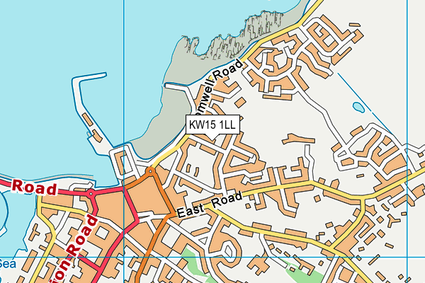 KW15 1LL map - OS VectorMap District (Ordnance Survey) KW15 1LL map - OS VectorMap District (Ordnance Survey)