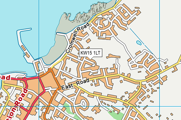 KW15 1LT map - OS VectorMap District (Ordnance Survey) KW15 1LT map - OS VectorMap District (Ordnance Survey)