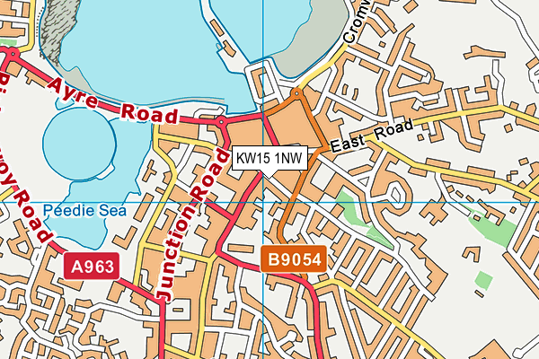 KW15 1NW map - OS VectorMap District (Ordnance Survey) KW15 1NW map - OS VectorMap District (Ordnance Survey)