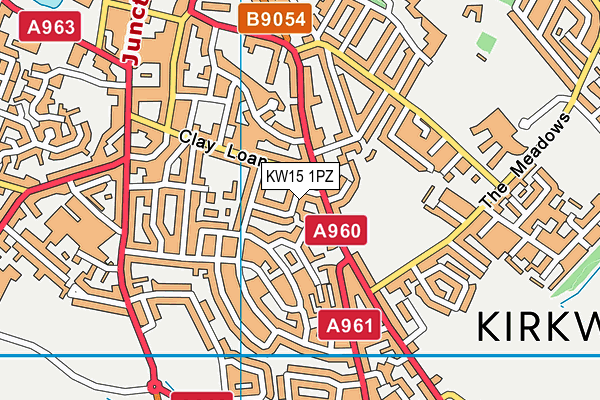 KW15 1PZ map - OS VectorMap District (Ordnance Survey) KW15 1PZ map - OS VectorMap District (Ordnance Survey)