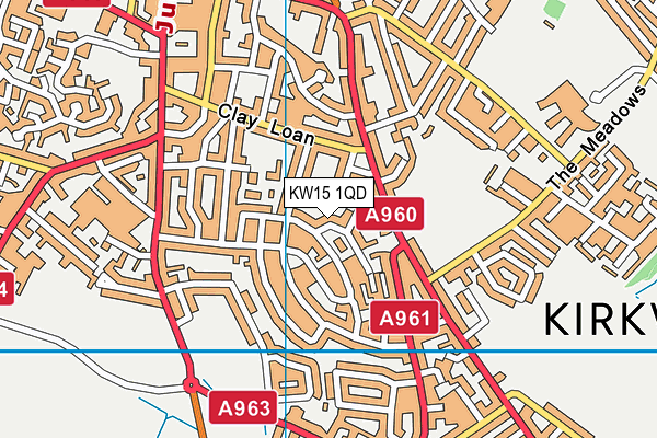 KW15 1QD map - OS VectorMap District (Ordnance Survey) KW15 1QD map - OS VectorMap District (Ordnance Survey)