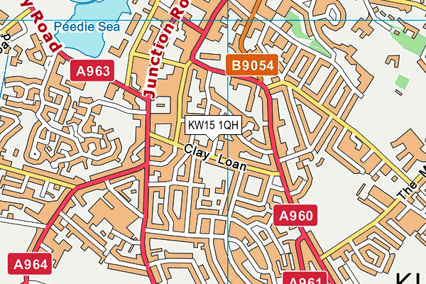 KW15 1QH map - OS VectorMap District (Ordnance Survey) KW15 1QH map - OS VectorMap District (Ordnance Survey)