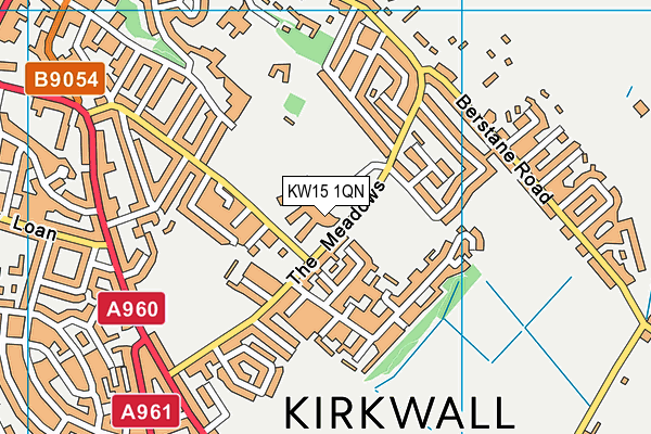 KW15 1QN map - OS VectorMap District (Ordnance Survey) KW15 1QN map - OS VectorMap District (Ordnance Survey)