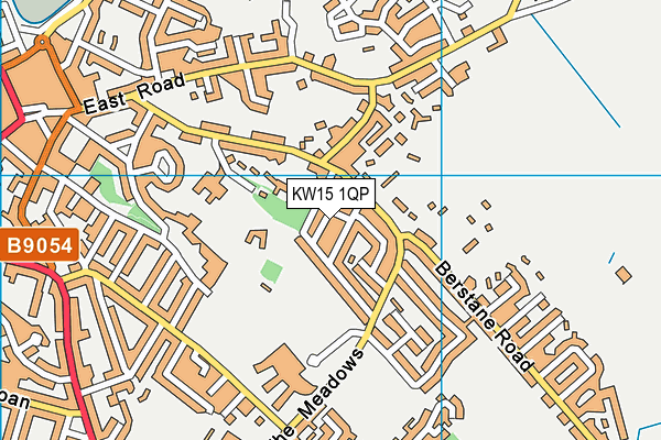 KW15 1QP map - OS VectorMap District (Ordnance Survey)