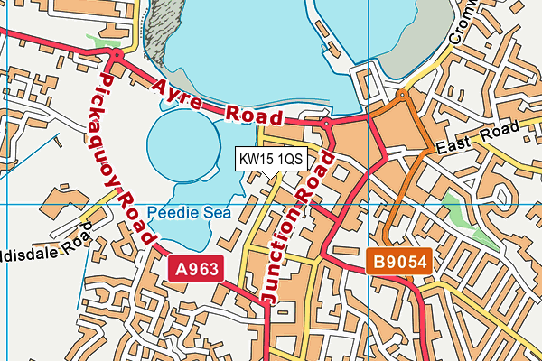 KW15 1QS map - OS VectorMap District (Ordnance Survey) KW15 1QS map - OS VectorMap District (Ordnance Survey)