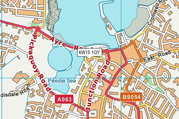 KW15 1QY map - OS VectorMap District (Ordnance Survey) KW15 1QY map - OS VectorMap District (Ordnance Survey)