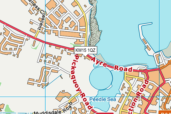 KW15 1QZ map - OS VectorMap District (Ordnance Survey) KW15 1QZ map - OS VectorMap District (Ordnance Survey)
