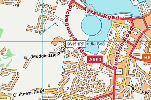 KW15 1RP map - OS VectorMap District (Ordnance Survey) KW15 1RP map - OS VectorMap District (Ordnance Survey)